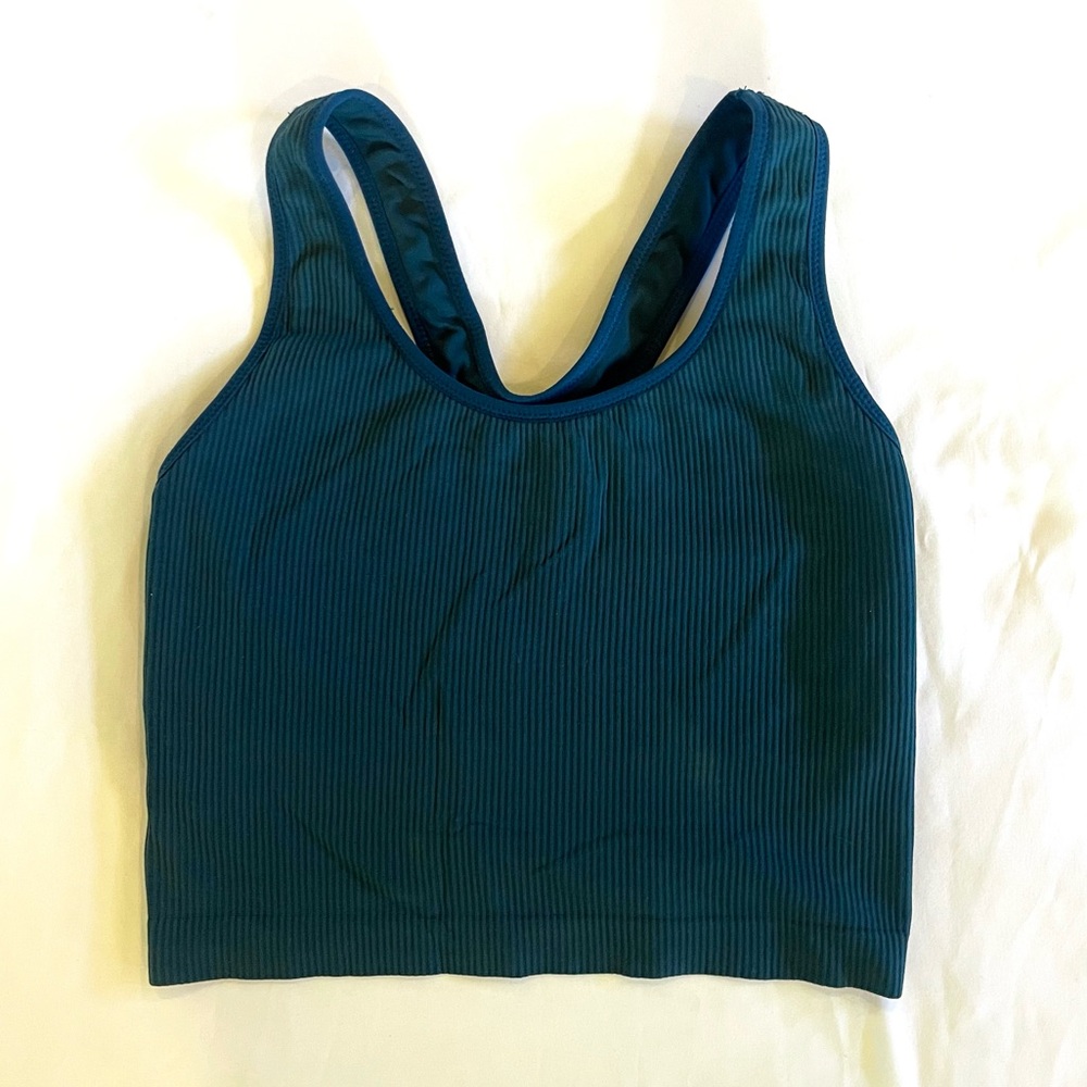 CALIA by Carrie Underwood seamless ribbed crop tank